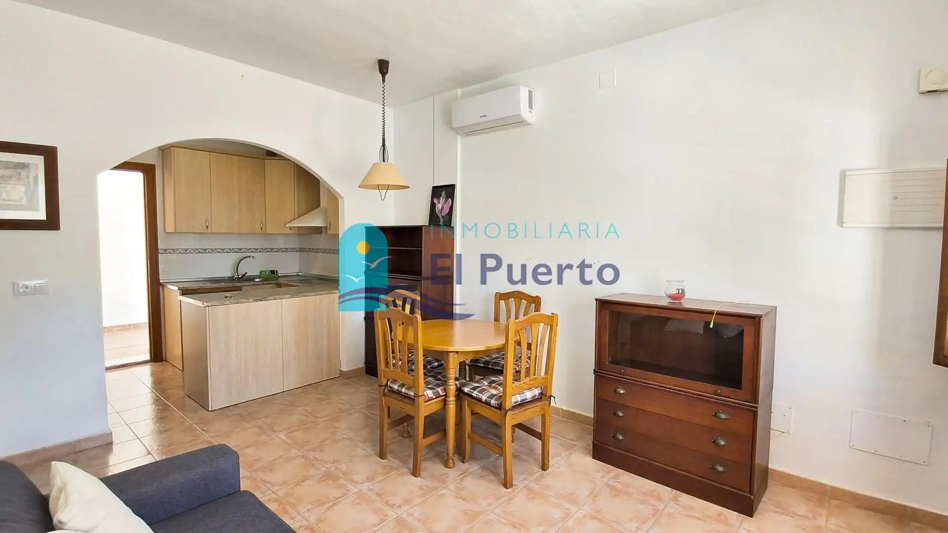 Sala d'estar de Casa o xalet en venda en Mazarrón amb Aire condicionat, Calefacció i Jardí privat