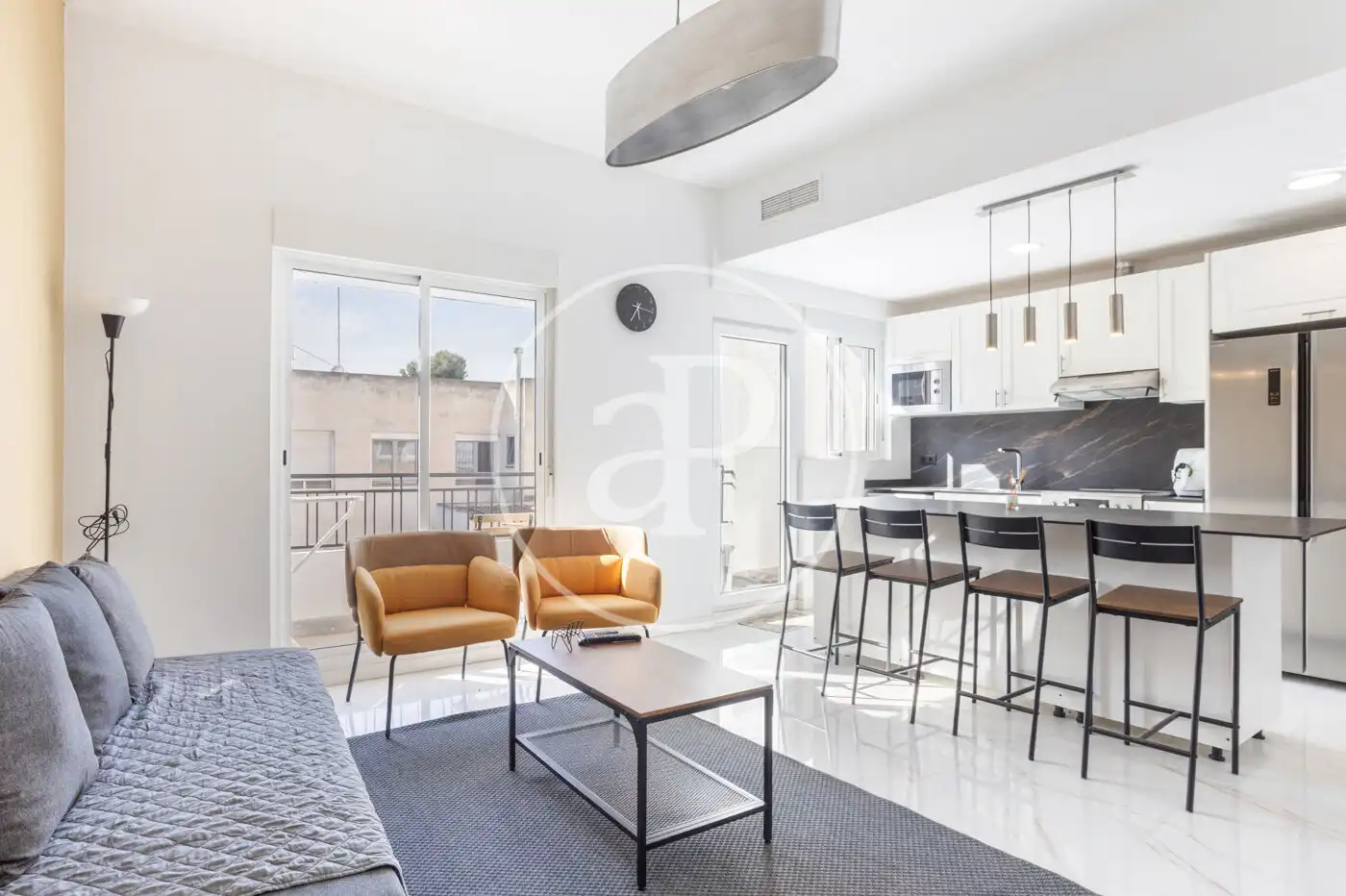 Vista exterior de Piso de alquiler en Alboraya con Aire acondicionado, Calefacción y Amueblado