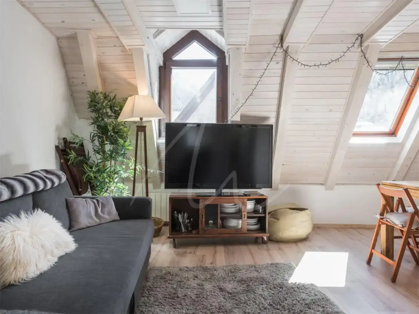 Sala de estar de Piso de alquiler en Tredós