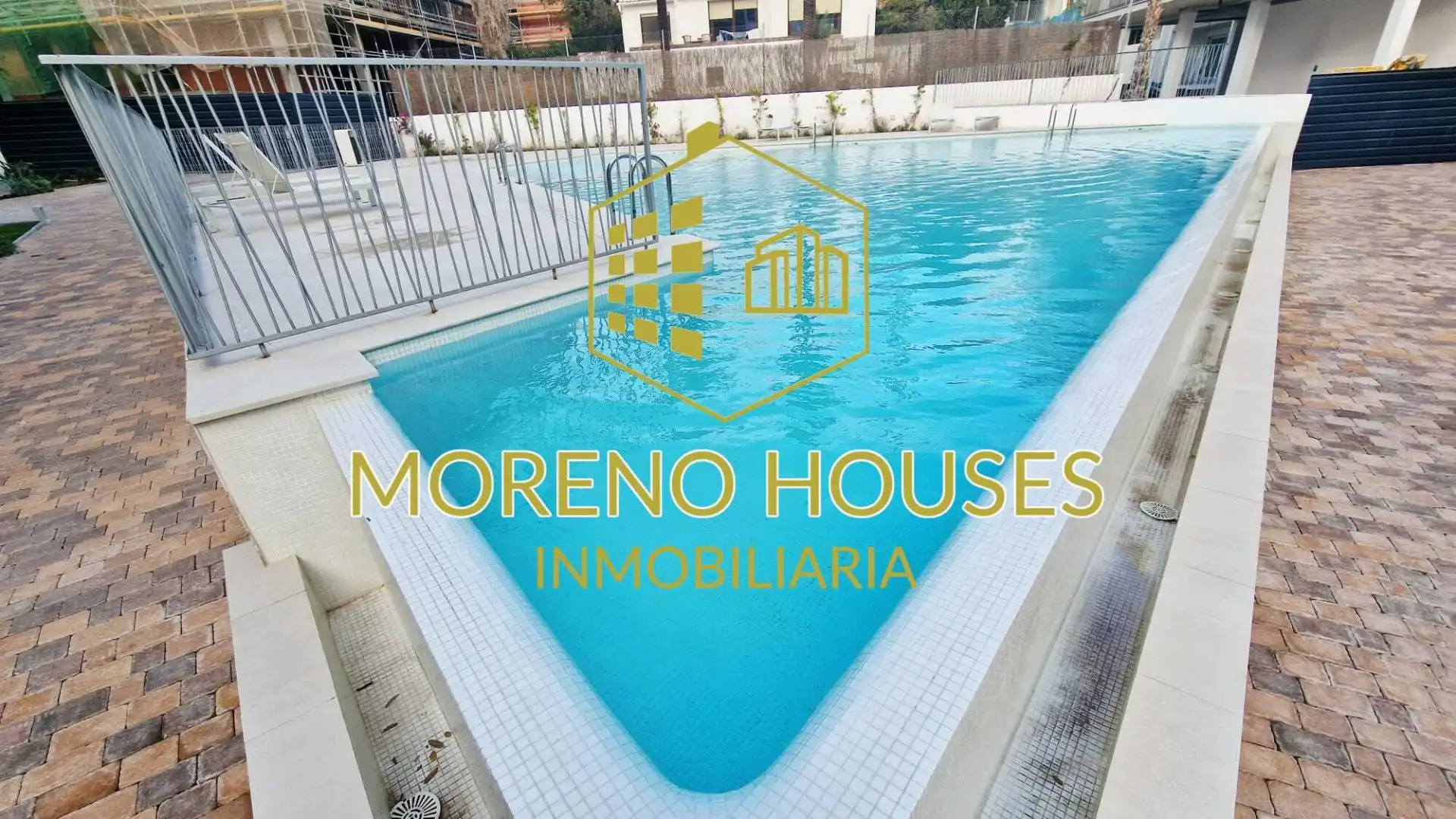 Schwimmbecken von Wohnungen zur Miete in Jávea / Xàbia mit Klimaanlage, Heizung und Privatgarten