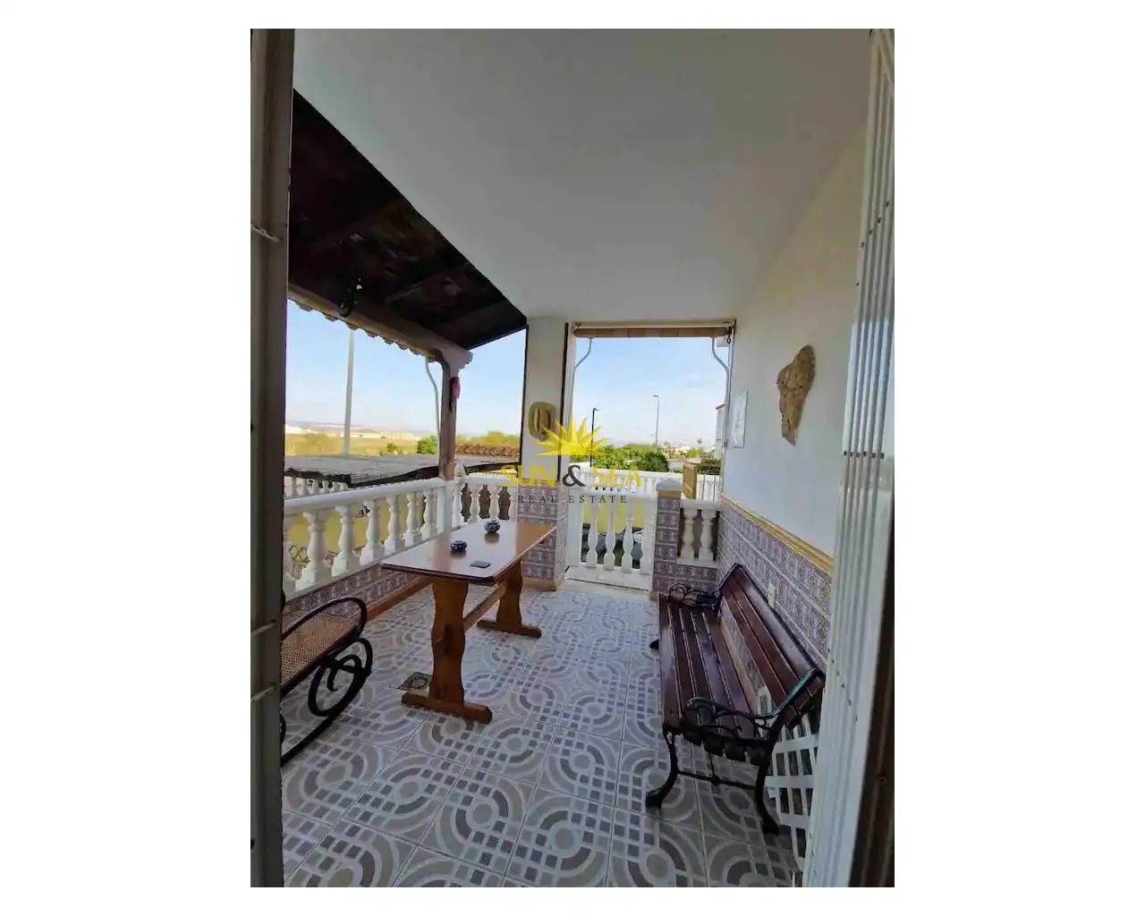 Terrassa de Casa o xalet de lloguer en Torrevieja amb Aire condicionat, Calefacció i Jardí privat
