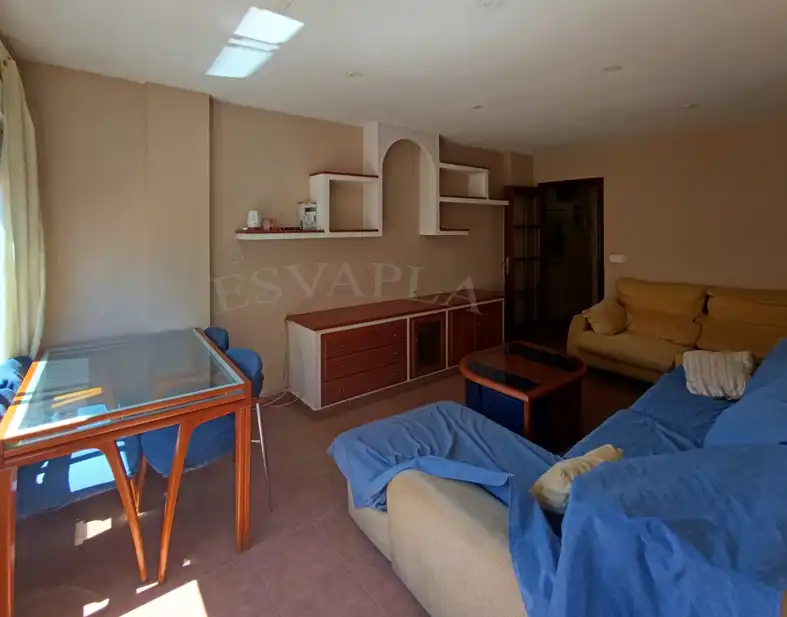 Sala de estar de Piso en venta en Alicante / Alacant con Aire acondicionado, Amueblado y Horno