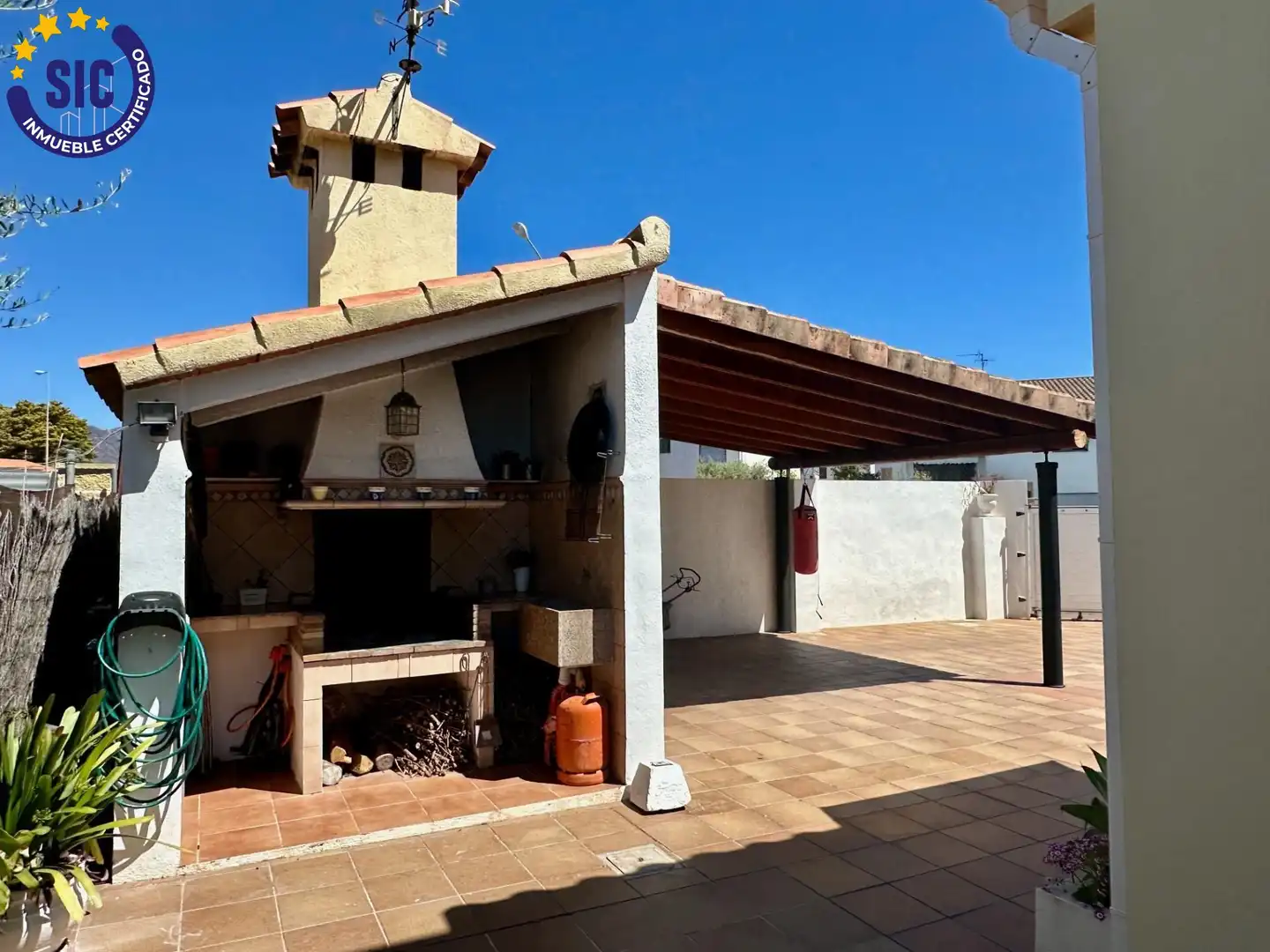 Terrassa de Casa o xalet en venda en Benicasim / Benicàssim amb Aire condicionat, Jardí privat i Parquet