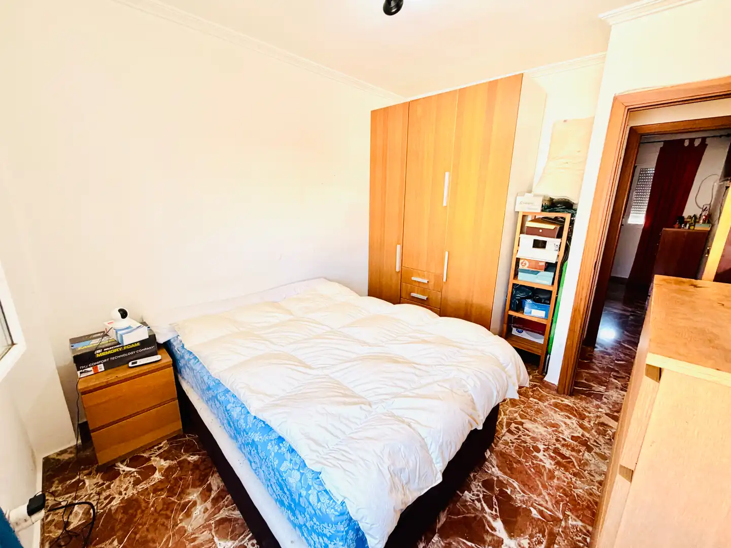 Bedroom of Flat for sale in Sevilla  with Air Conditioner and Terrace