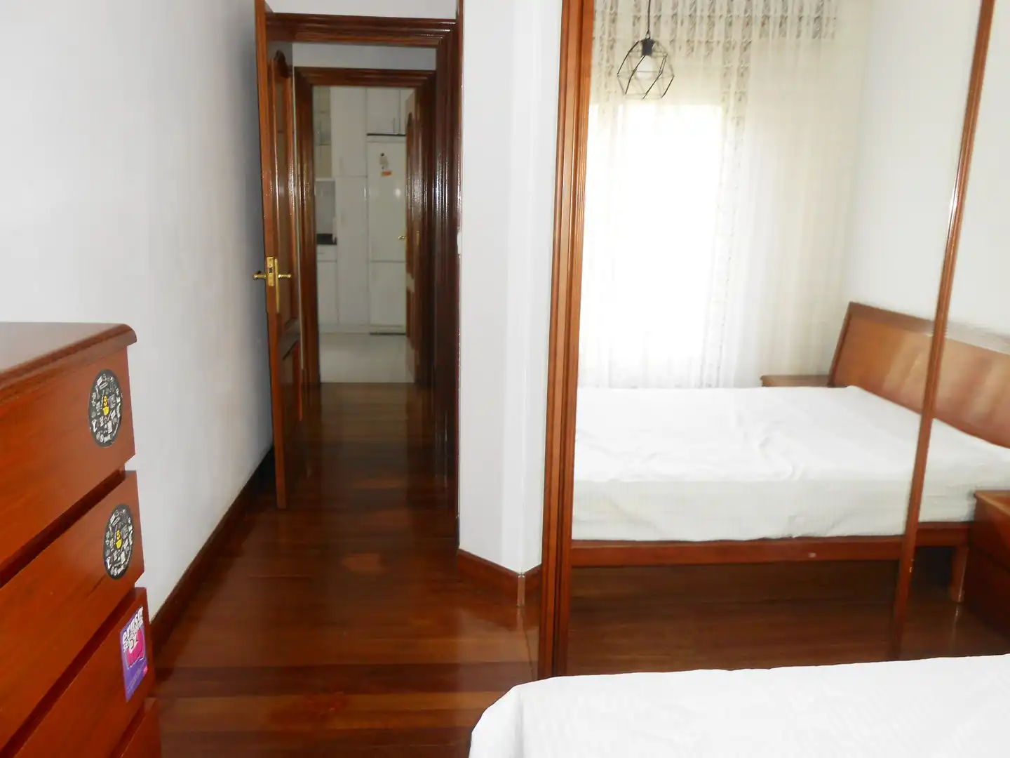 Bedroom of Flat for rent in Bilbao   with Heating, Furnished and Balcony