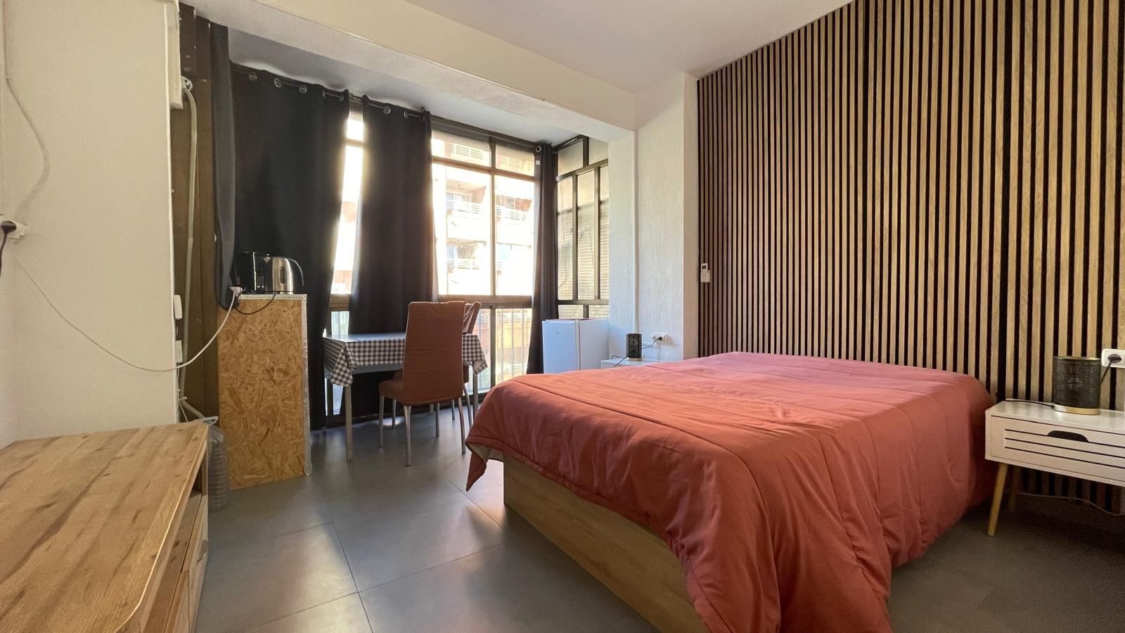 Bedroom of Flat for sale in Alicante / Alacant  with Air Conditioner and Balcony