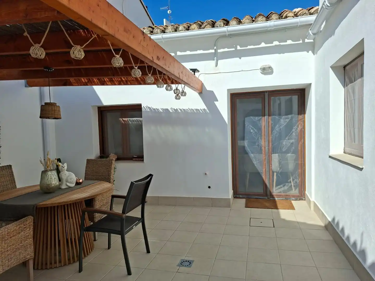 Terraza de Casa adosada en venta en Dénia con Calefacción