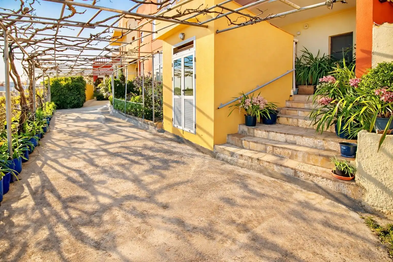 Exterior view of Flat for sale in Santa Úrsula  with Private garden and Furnished