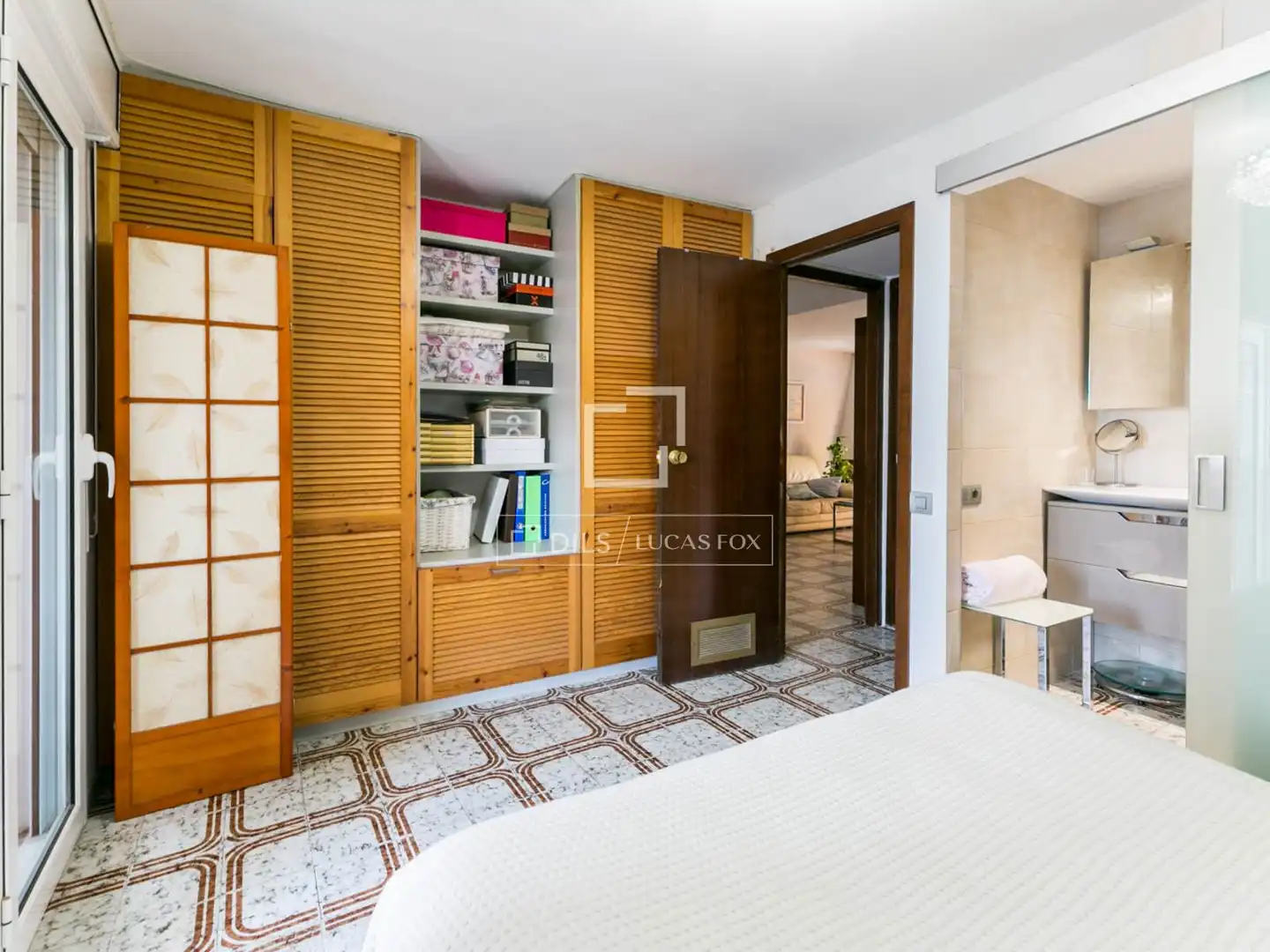 Schlafzimmer von Wohnung zum Verkauf in Castelldefels mit Heizung, Privatgarten und Terrasse