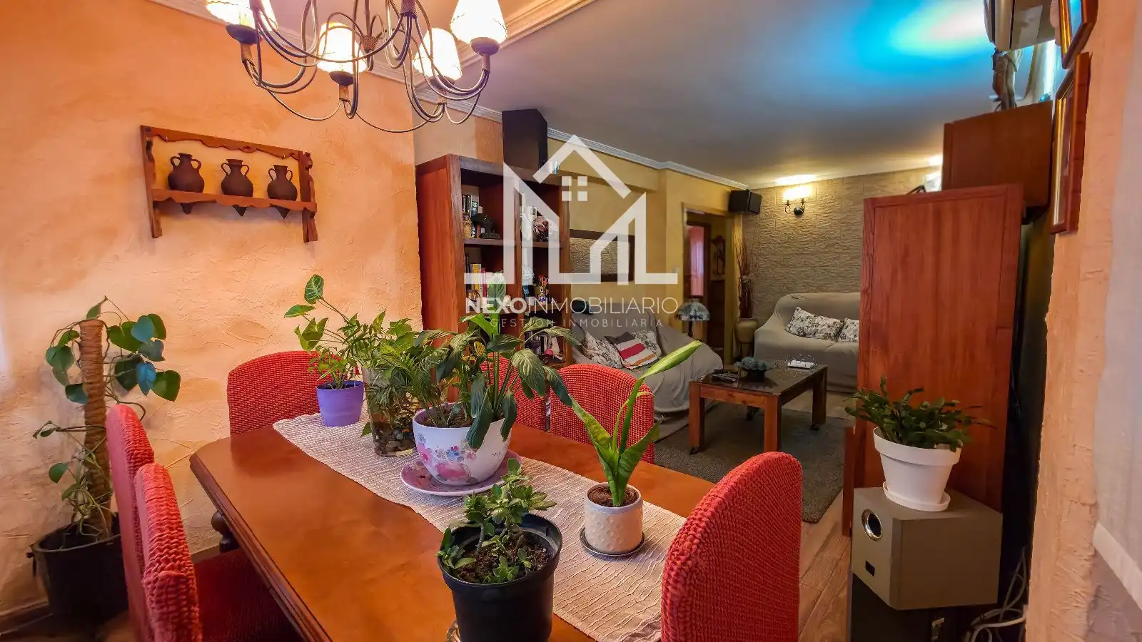 Sala de estar de Piso en venta en  Madrid Capital