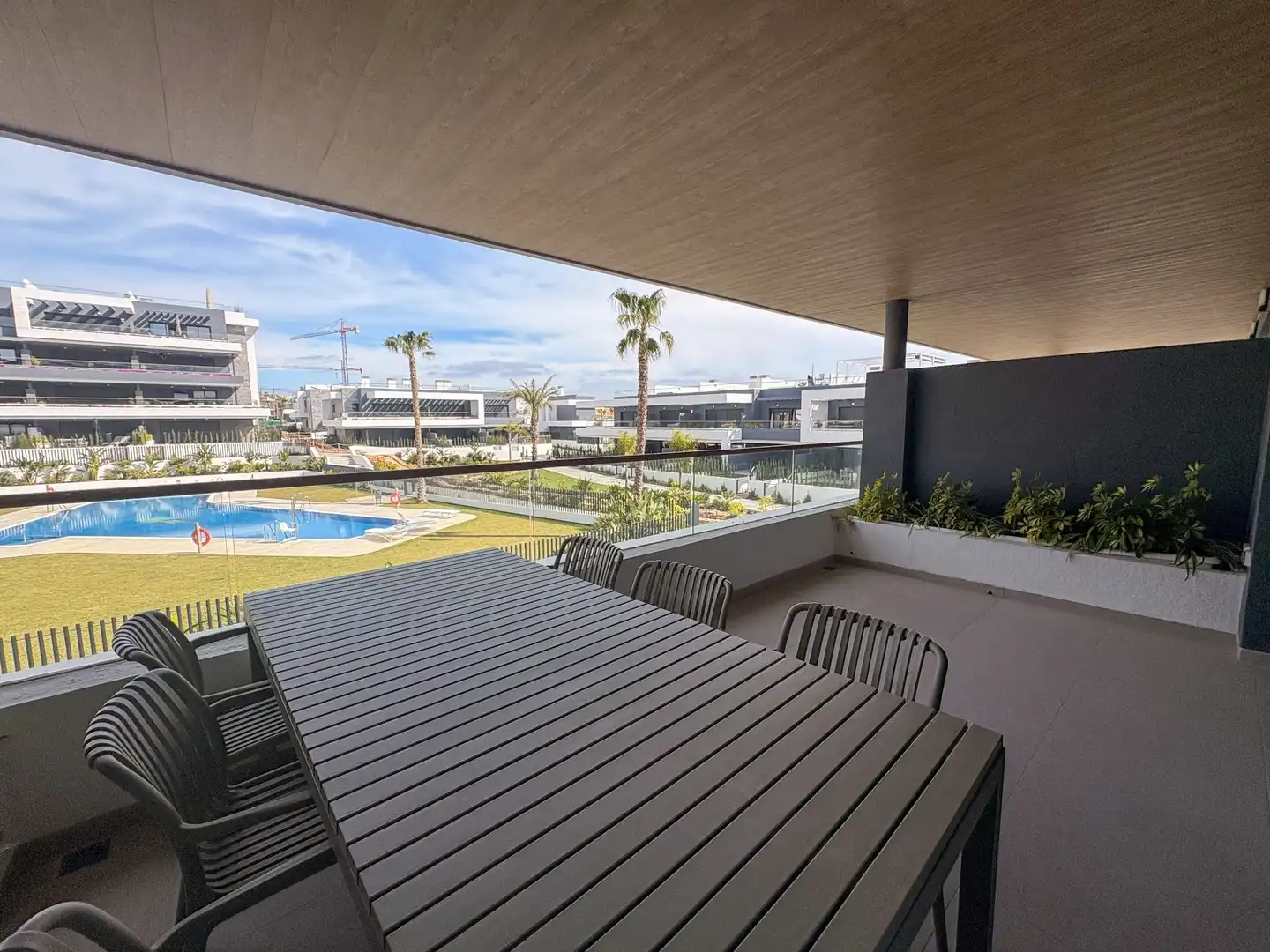 Terraza de Piso de alquiler en Torrevieja con Aire acondicionado, Calefacción y Terraza