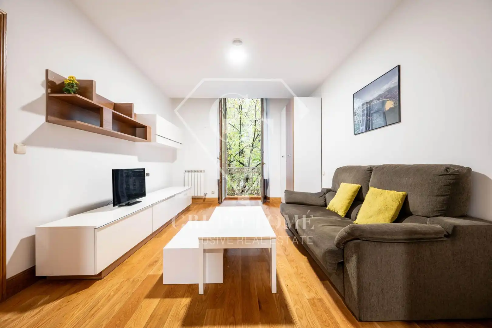 Wohnzimmer von Wohnung zum Verkauf in Donostia - San Sebastián  mit Heizung und Balkon