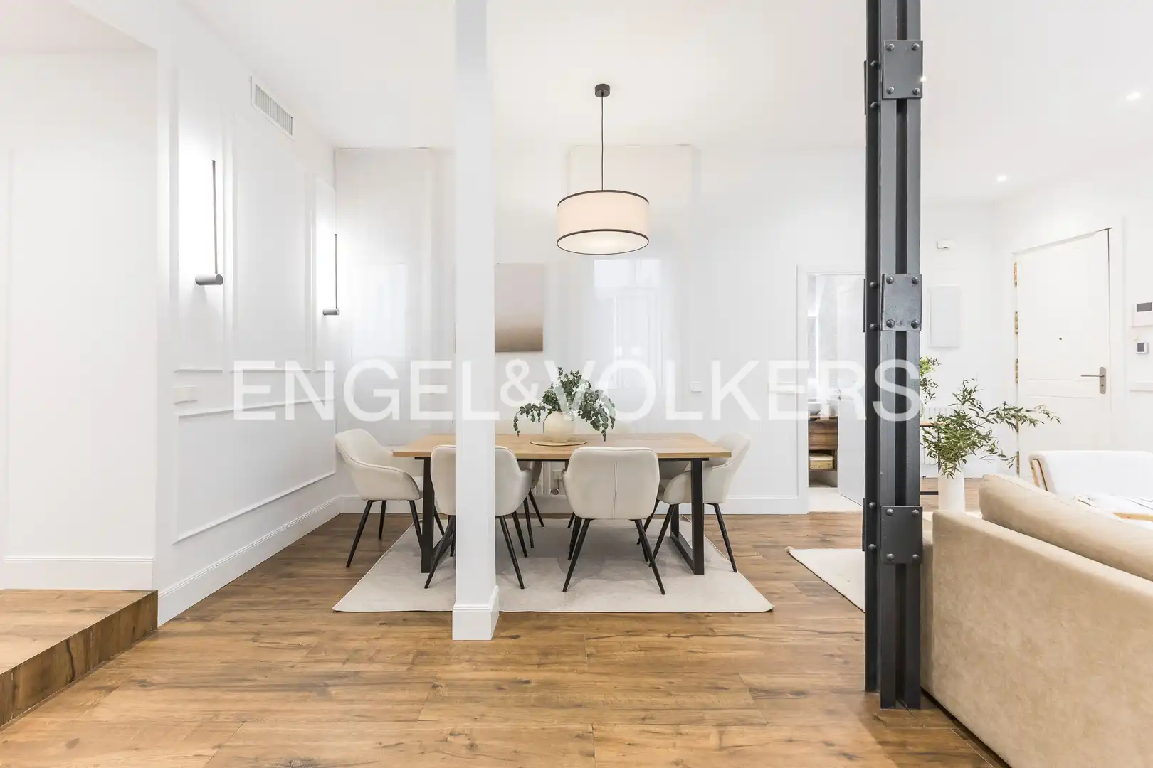 Esszimmer von Wohnung zum Verkauf in Madrid mit Klimaanlage, Heizung und Terrasse