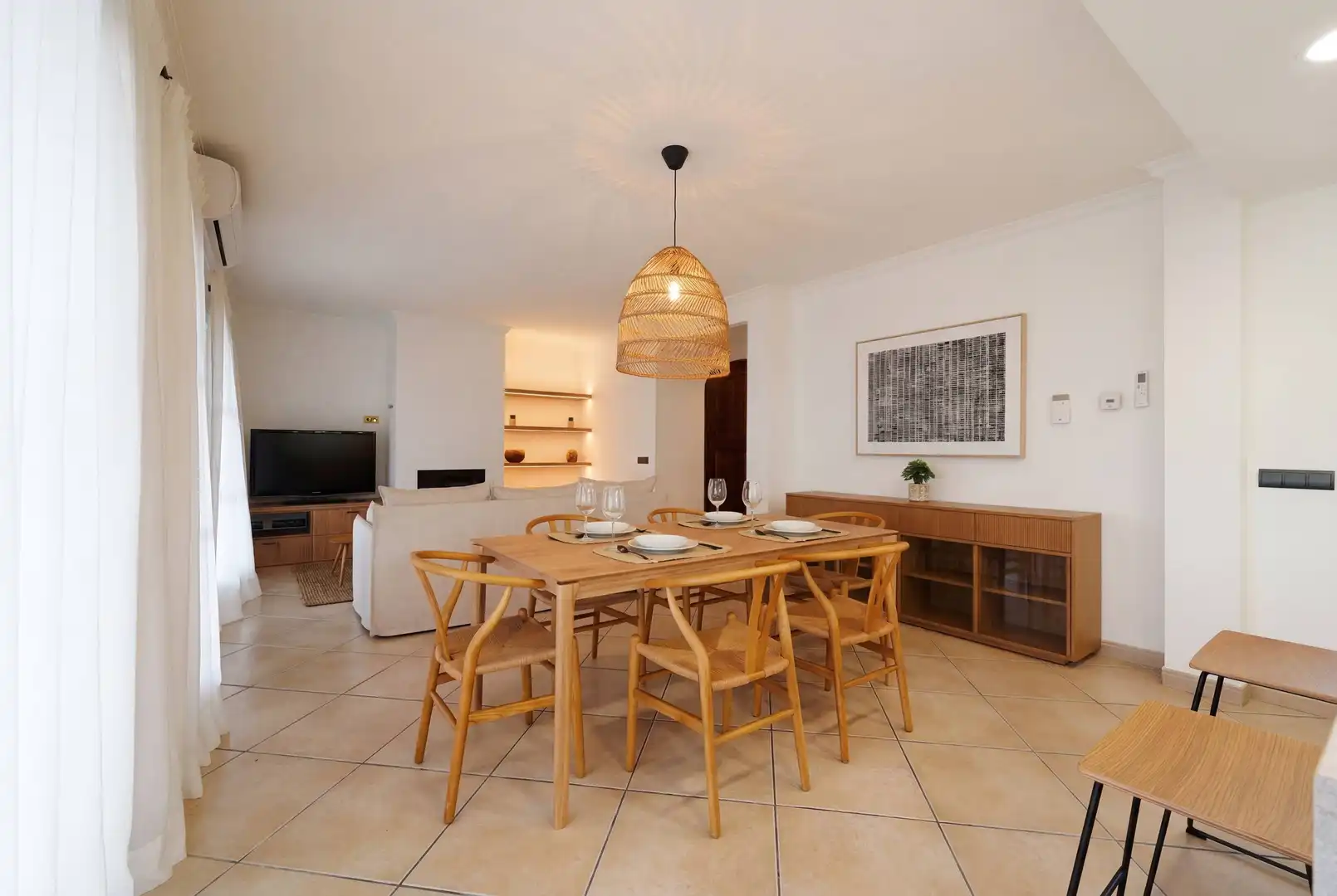 Dining room of Houses for sale in Sineu  with Air Conditioner, Heating and Private garden