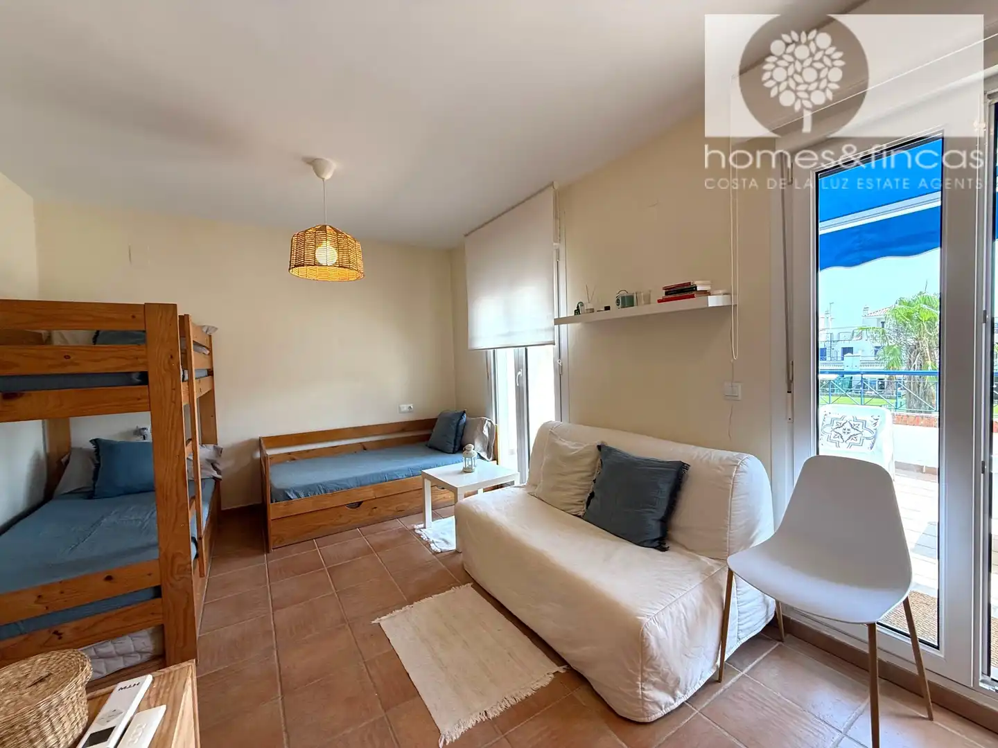Balcony of Houses for sale in Ayamonte  with Air Conditioner, Terrace and Furnished