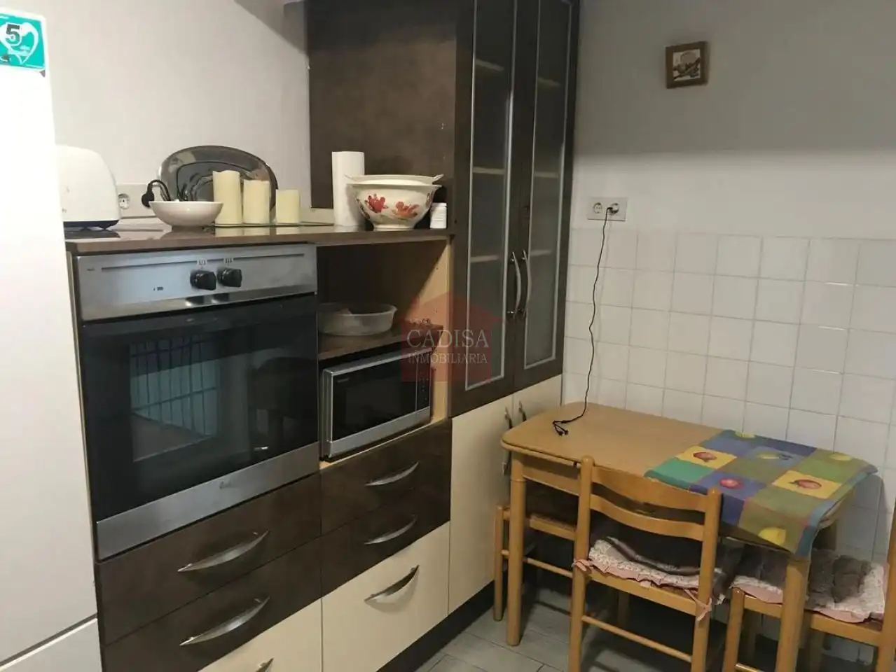 Kitchen of Flat for rent in Salamanca  with Heating, Terrace and Furnished