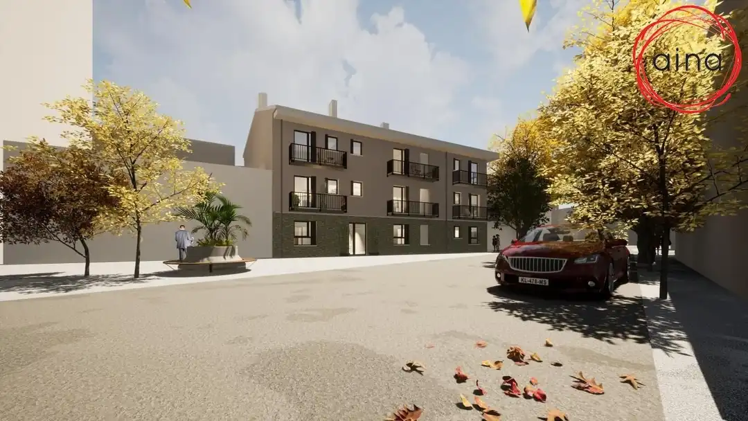 Vista exterior de Piso en venta en Beriáin con Calefacción, Jardín privado y Amueblado