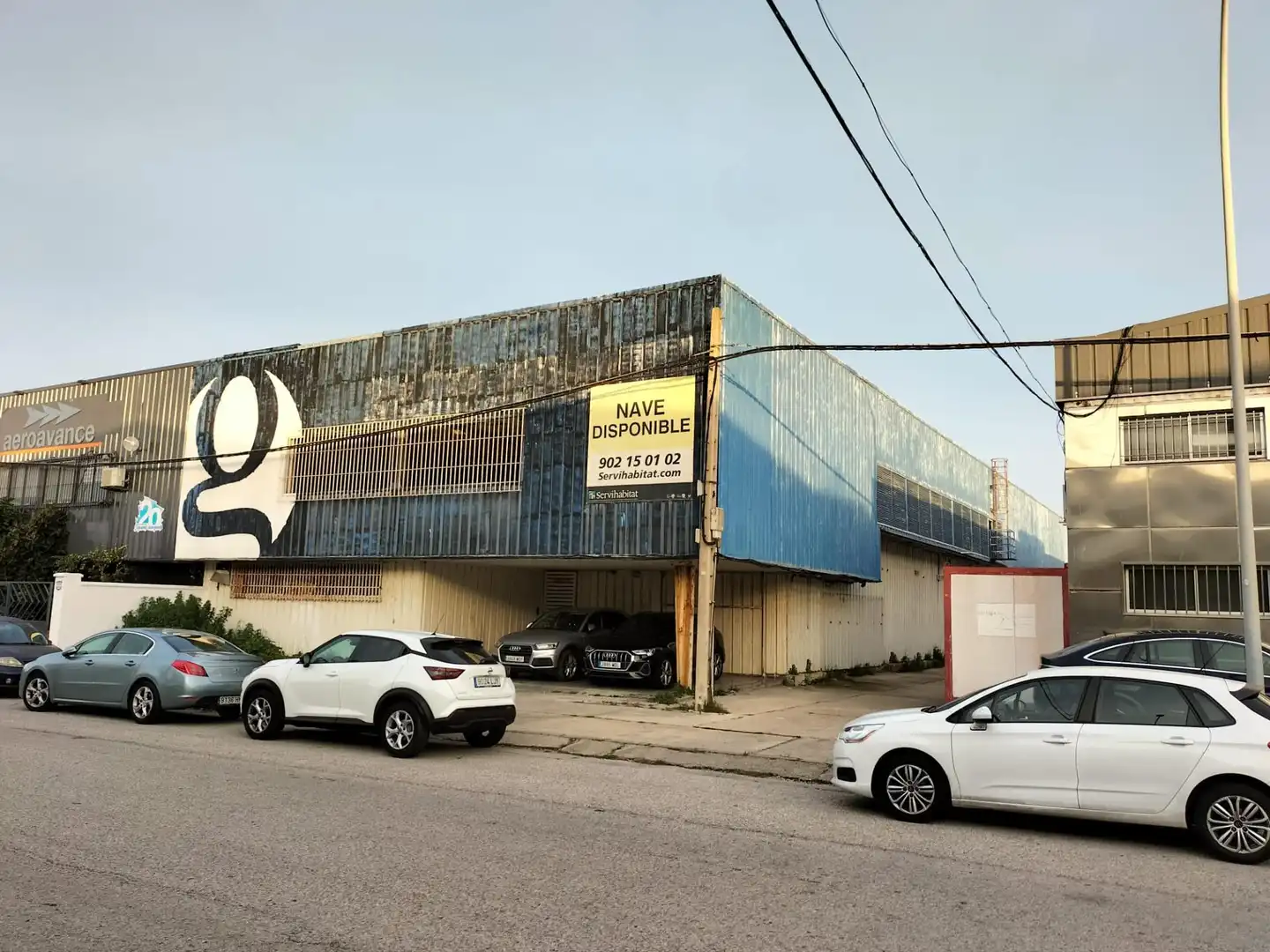 Außenansicht von Fabrikhallen zum Verkauf in Puerto Real