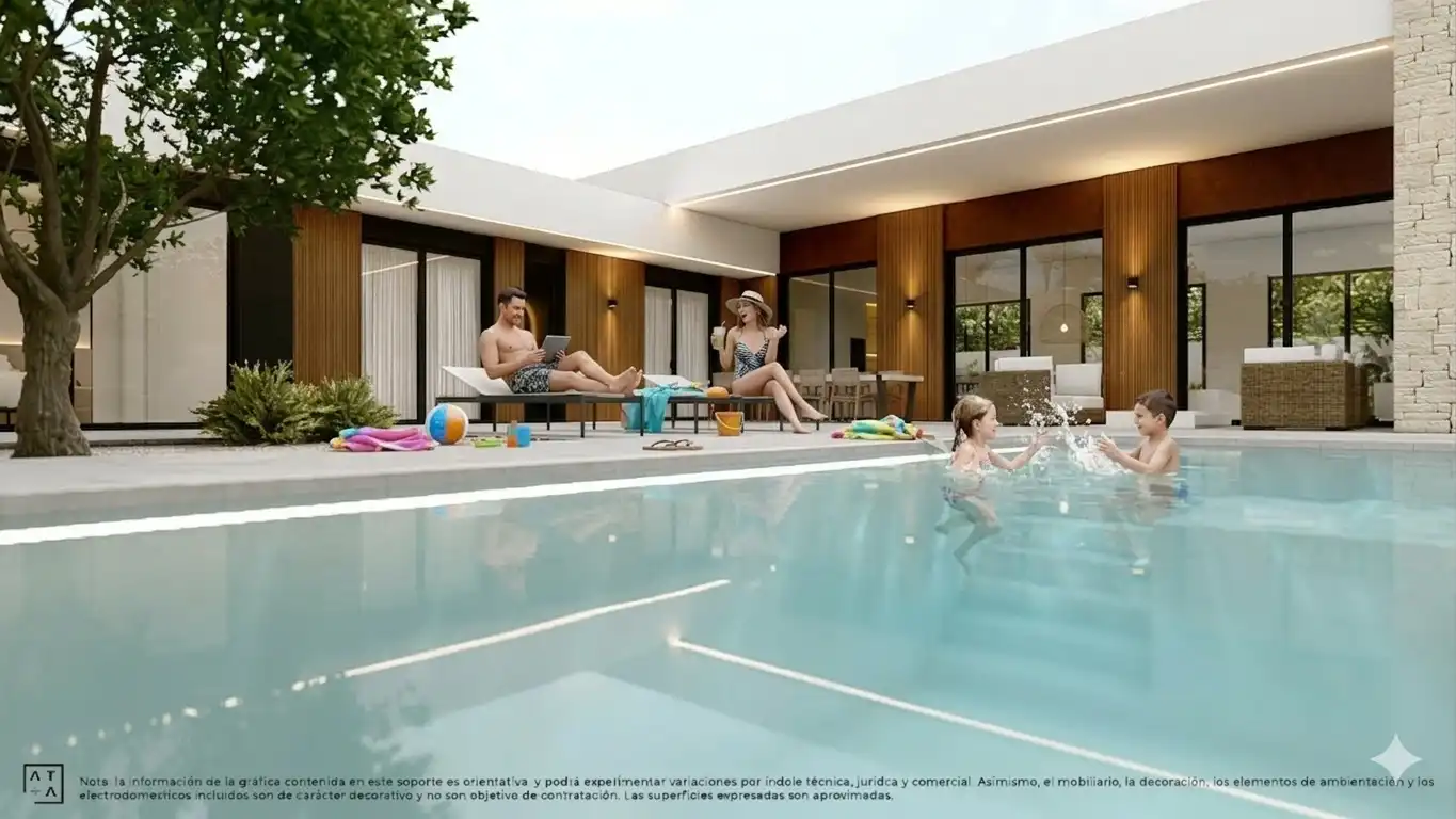 Piscina de Casa o chalet en venta en L'Eliana con Aire acondicionado, Calefacción y Jardín privado