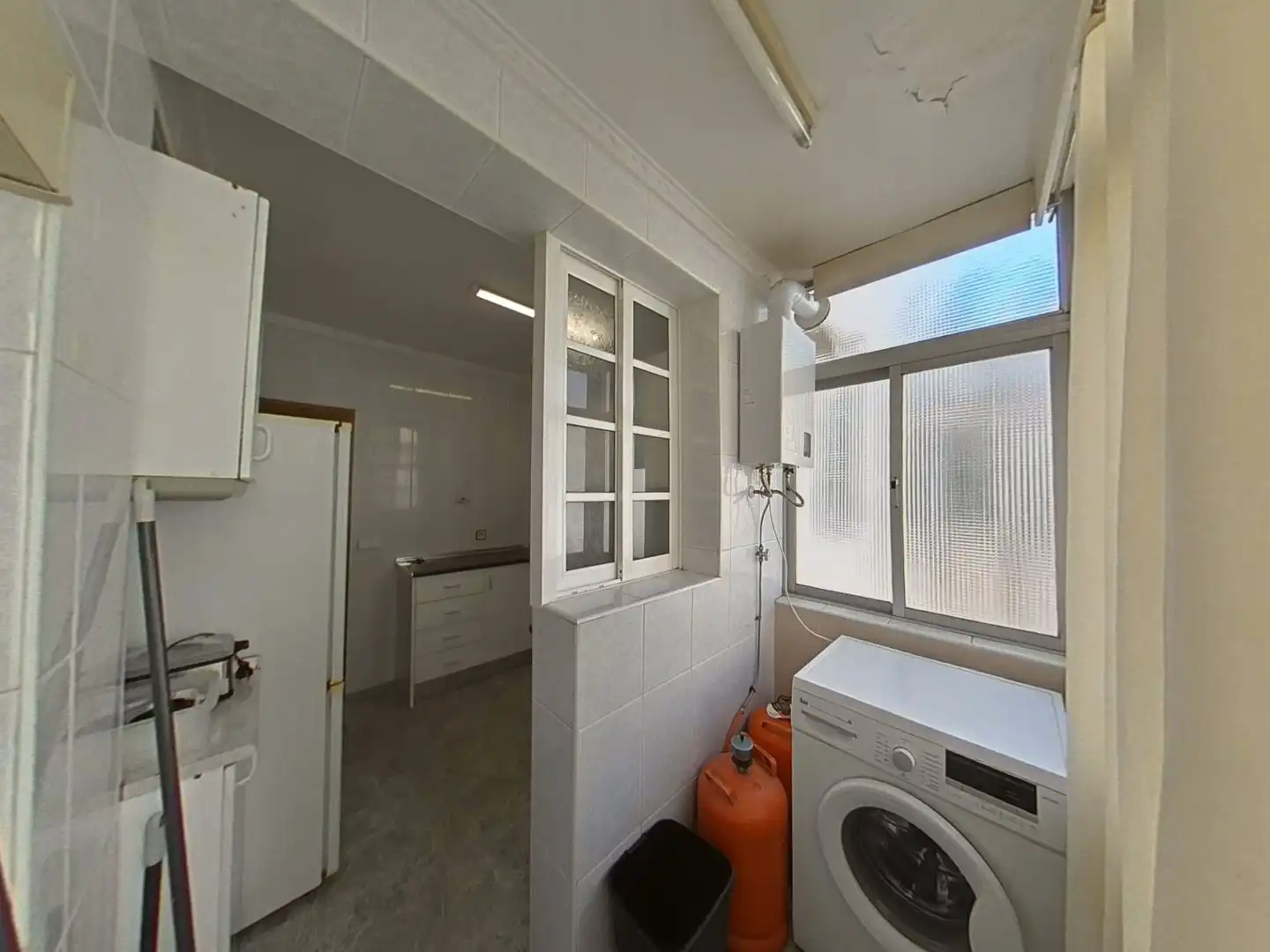 Kitchen of Flat for sale in Málaga  with Terrace and Furnished