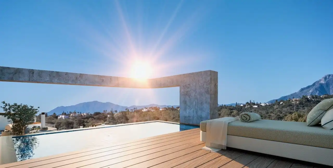 Terrace of Apartments for sale in Ojén  with Air Conditioner, Heating and Terrace