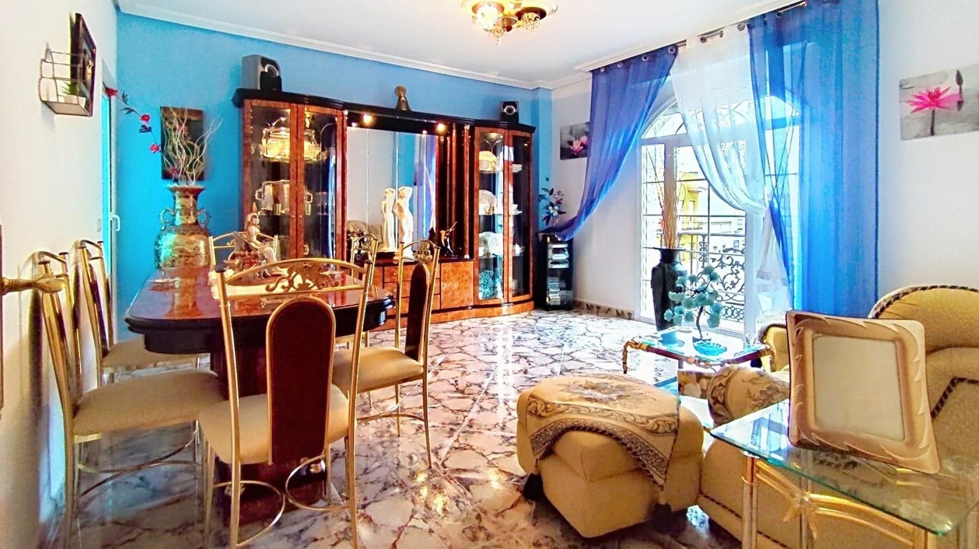 Living room of Flat for sale in Talavera la Real  with Air Conditioner, Heating and Balcony