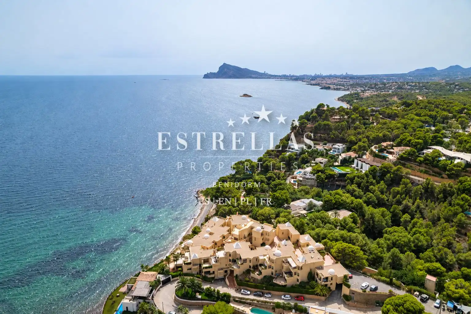 Vista exterior de Apartamento en venta en Altea con Aire acondicionado, Calefacción y Jardín privado