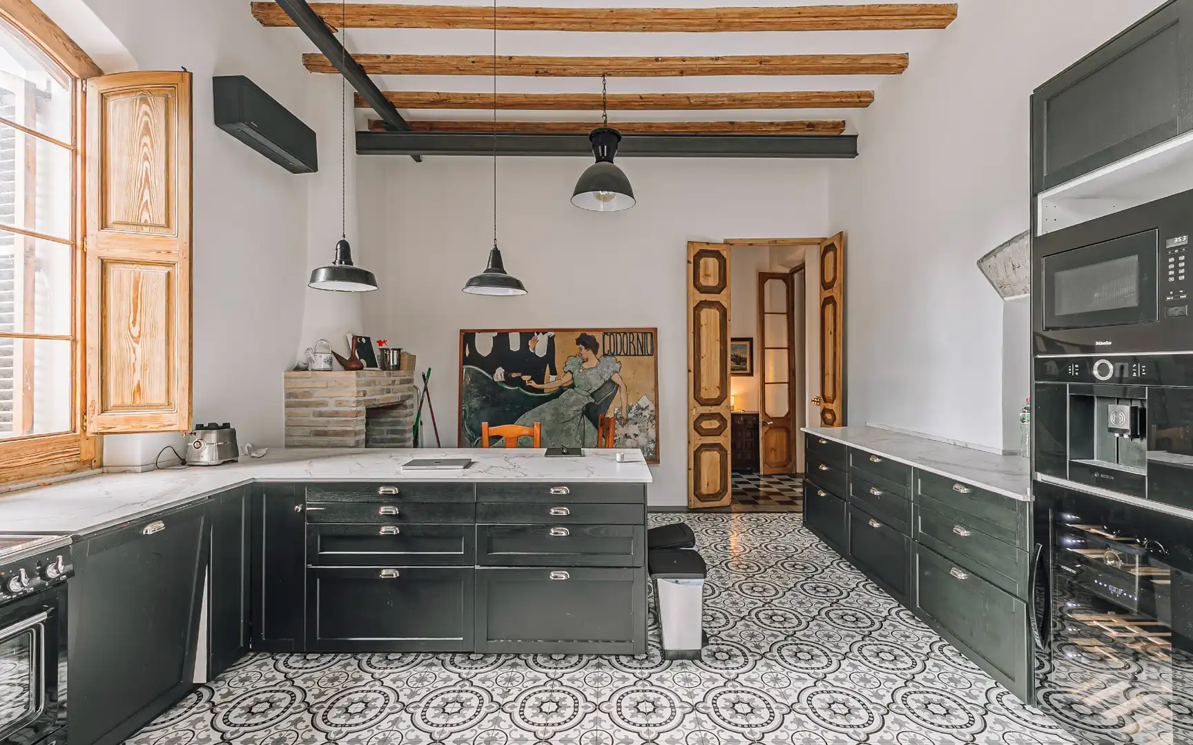 Cocina de Casa o chalet en venta en Gelida con Calefacción, Jardín privado y Trastero