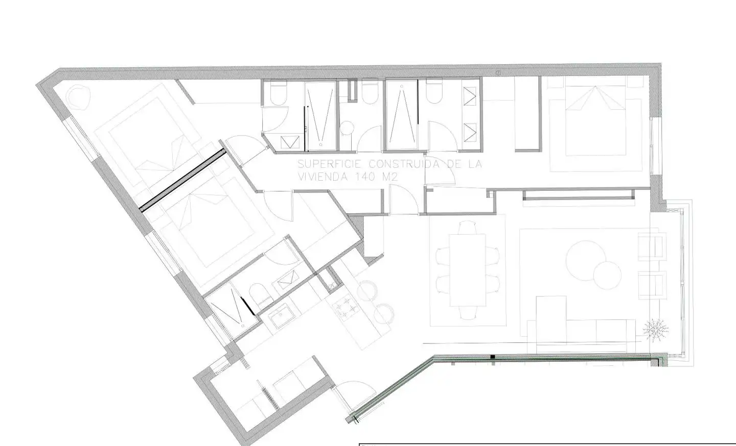 Flat with lift for sale in Barrio de Salamanca, imagen 42
