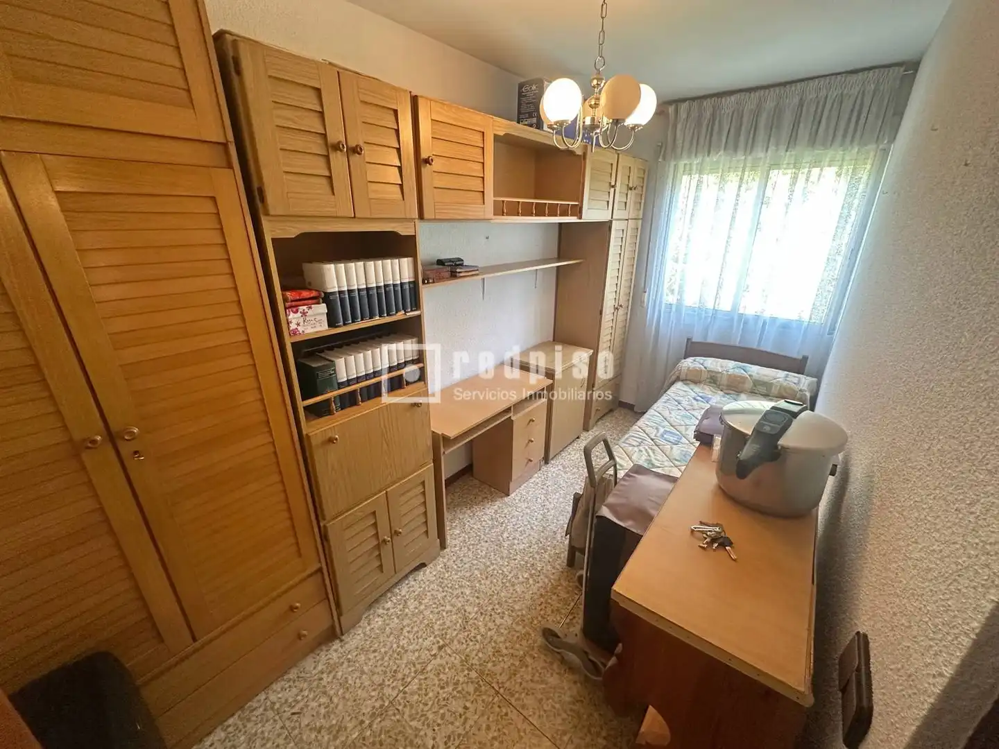 Bedroom of Flat for sale in Madrid  with Heating, Terrace and Storage room