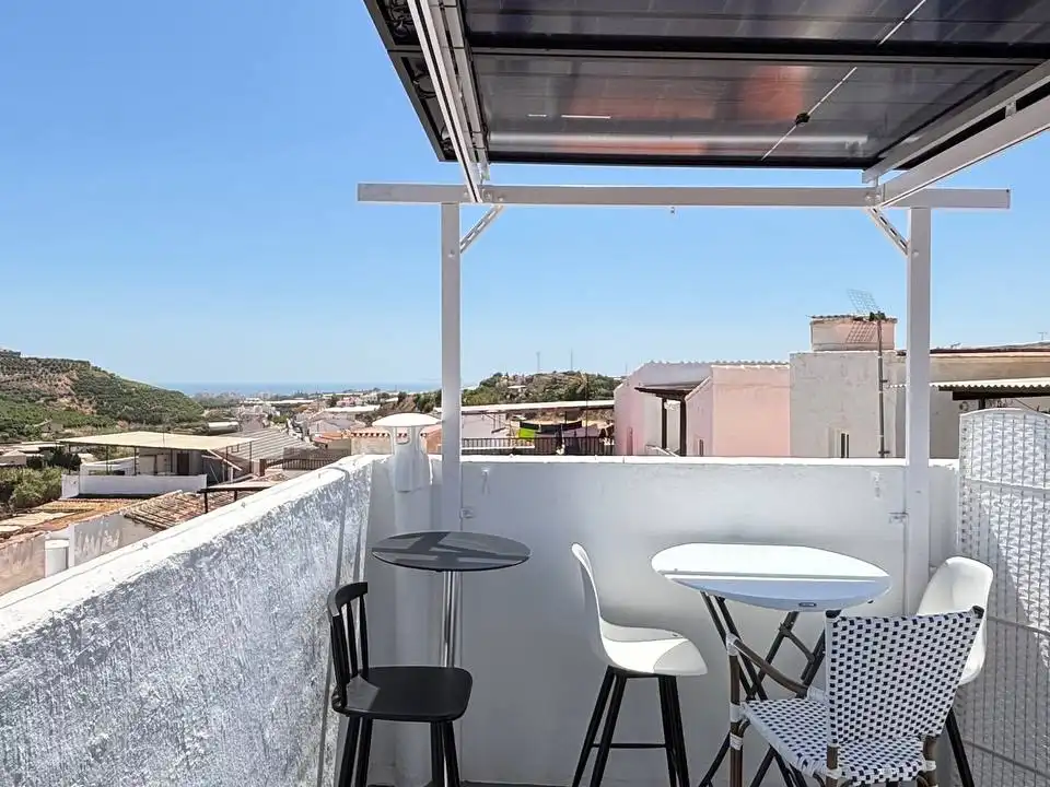 Terrassa de Casa adosada en venda en Algarrobo amb Aire condicionat, Terrassa i Balcó