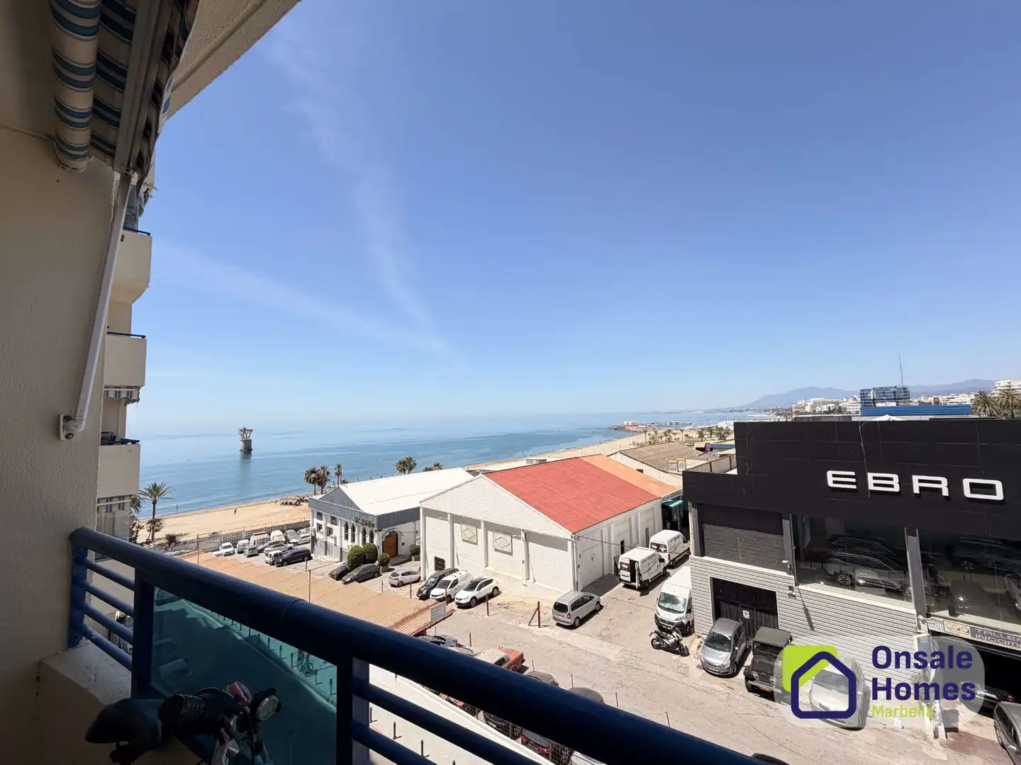 Terrasse von Wohnungen zur Miete in Marbella mit Klimaanlage, Terrasse und Möbliert