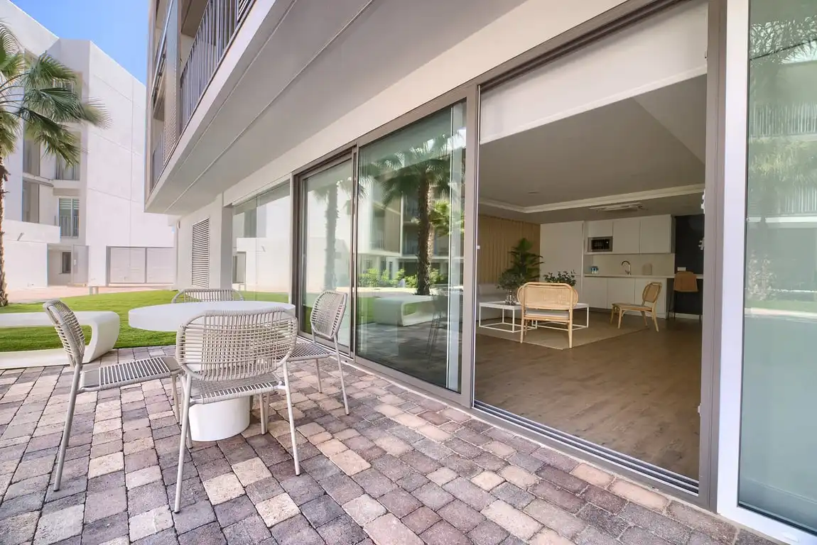 Terraza de Apartamento en venta en Jávea / Xàbia con Terraza, Trastero y Piscina comunitaria
