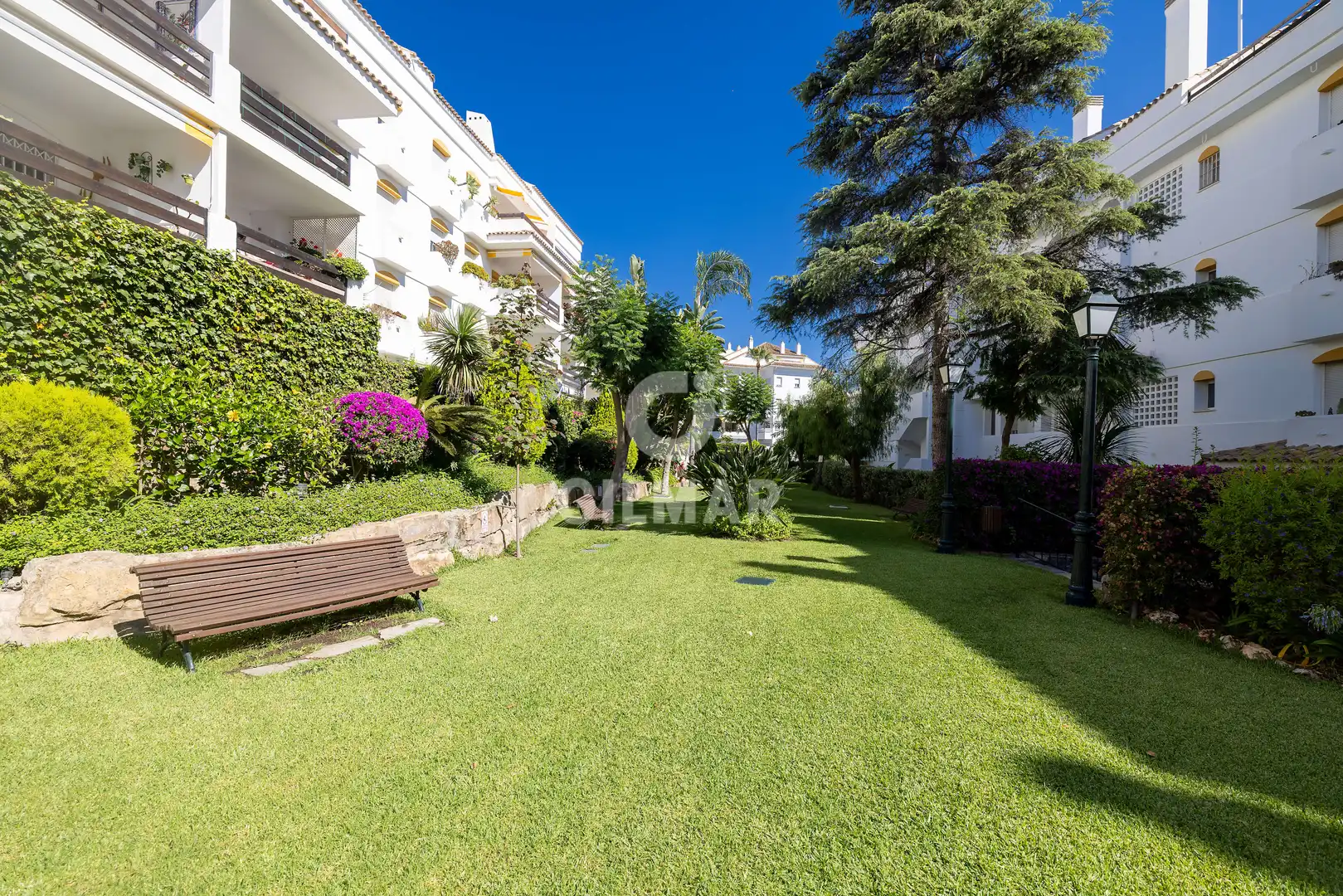 Garten von Wohnungen zum Verkauf in Marbella mit Heizung, Privatgarten und Schwimmbad