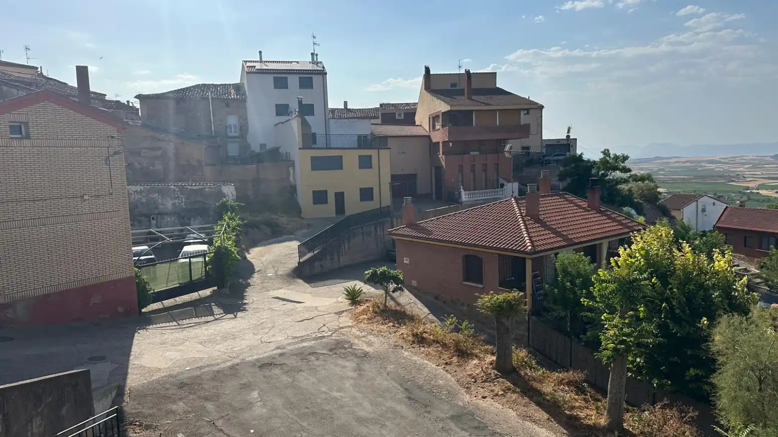 Exterior view of Houses for sale in Ausejo  with Heating, Terrace and Furnished