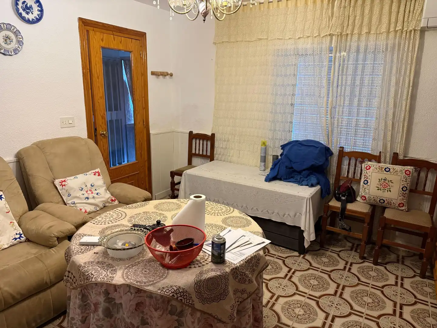 Dining room of Flat for sale in Candeleda  with Air Conditioner and Furnished