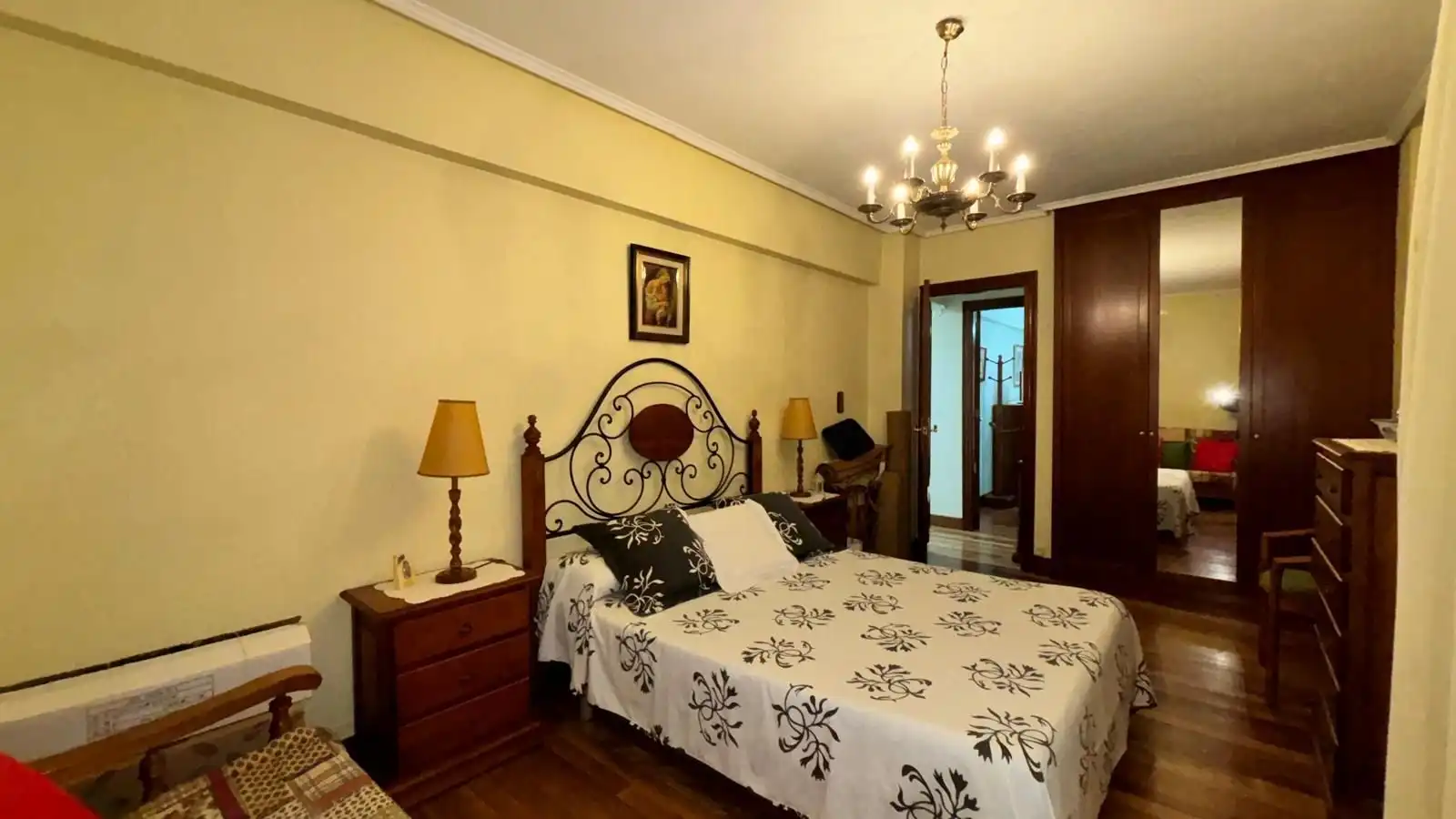 Schlafzimmer von Wohnung zum Verkauf in Ugao- Miraballes mit Heizung und Terrasse
