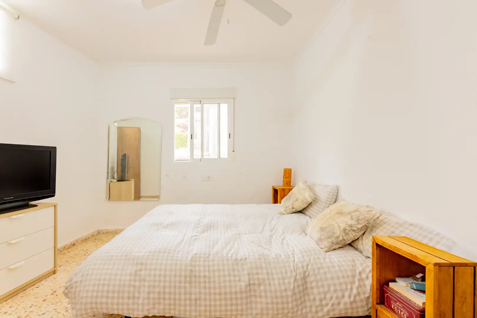 Schlafzimmer von Einfamilien-Reihenhaus zum Verkauf in Alcalalí mit Klimaanlage