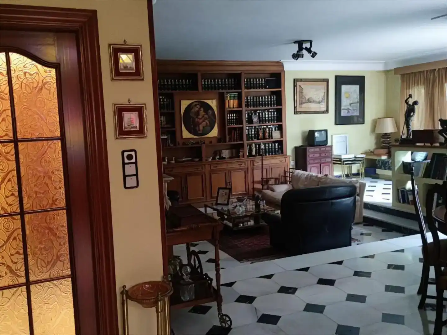 Sala d'estar de Casa o xalet en venda en Mazarrón amb Balcó