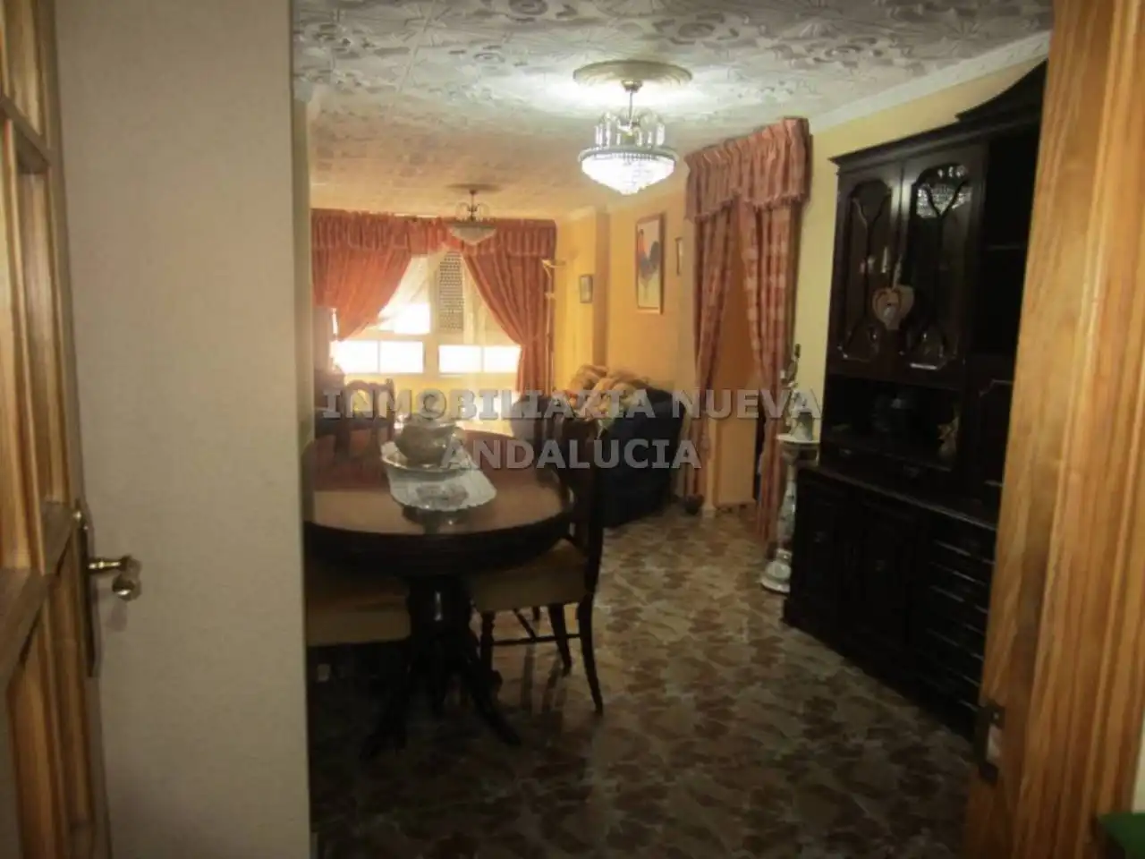 Comedor de Piso de alquiler en Almería con Terraza y Amueblado