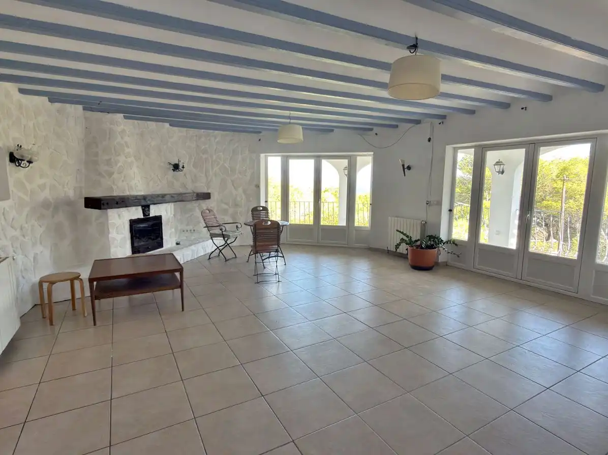 Living room of Houses for sale in Jávea / Xàbia  with Heating, Private garden and Terrace