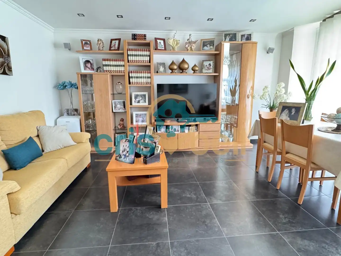 Sala de estar de Piso en venta en Lorca con Aire acondicionado, Trastero y Amueblado