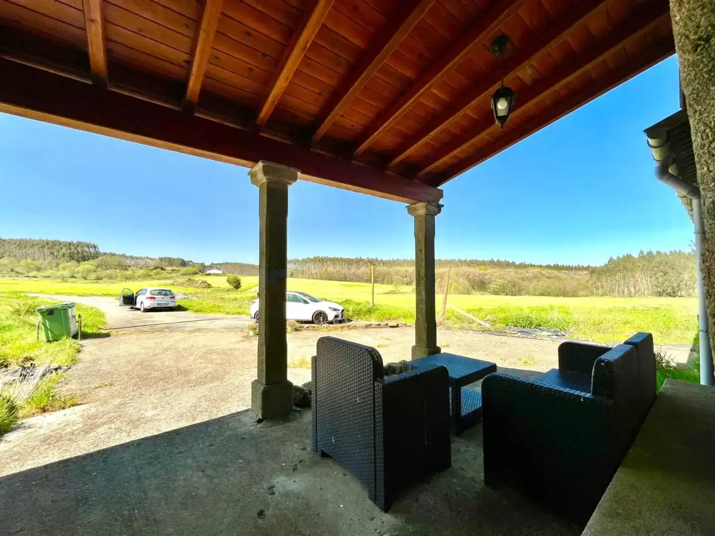 Terraza de Piso en venta en Curtis con Jardín privado, Parquet y Trastero