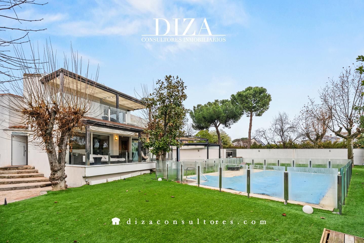 Garden of House or chalet for sale in Pozuelo de Alarcón  with Air Conditioner, Heating and Private garden