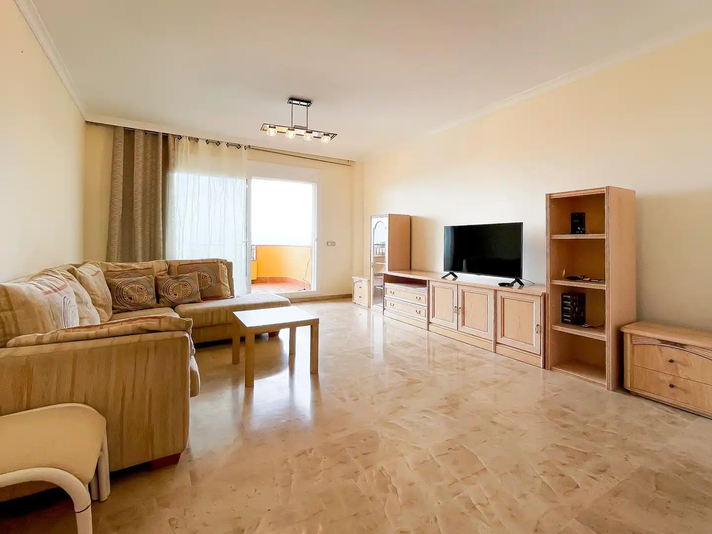 Sala de estar de Apartamento en venta en Santiago del Teide con Jardín privado, Terraza y Trastero