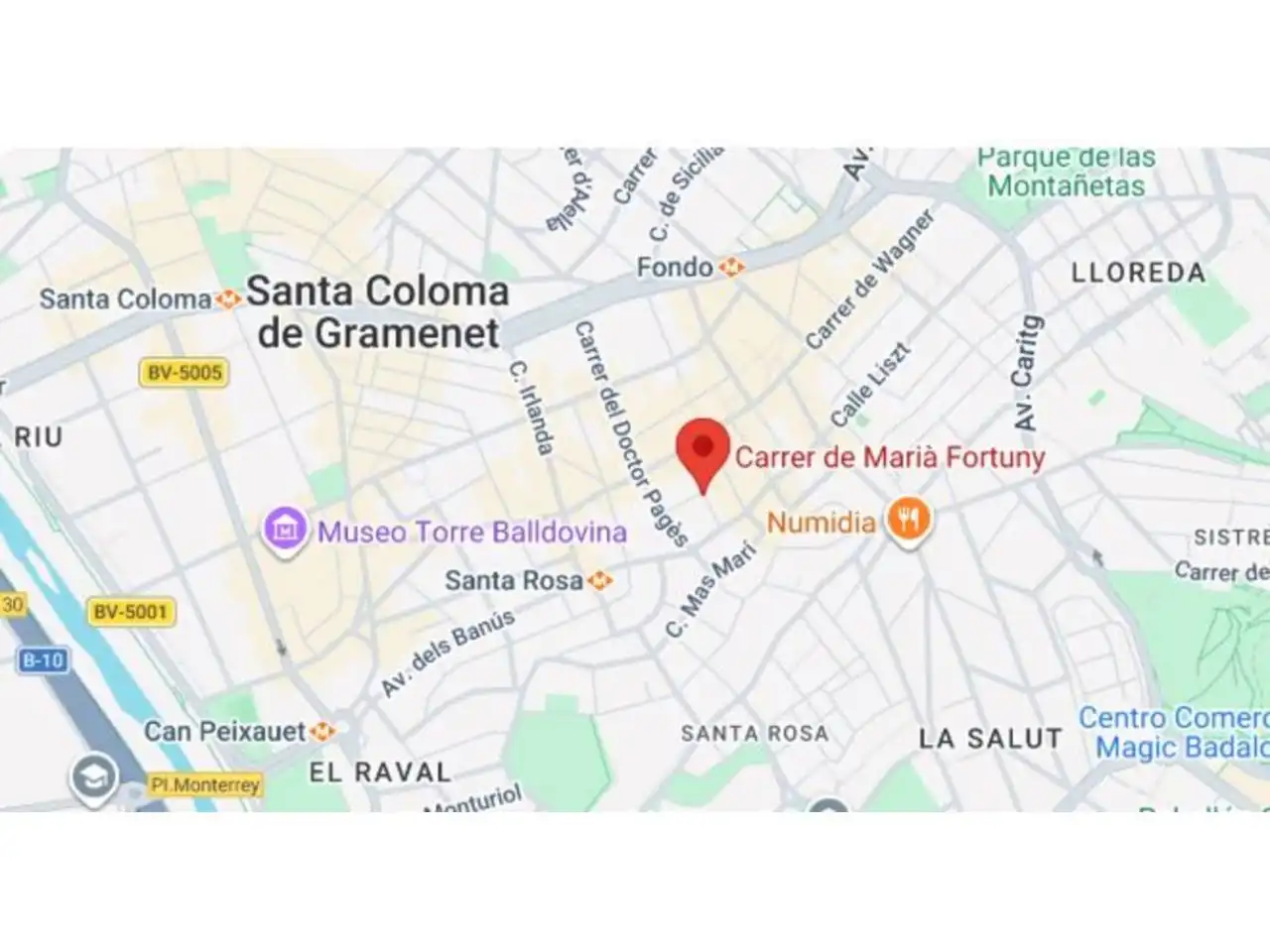 Vista exterior de Apartamento en venta en Santa Coloma de Gramenet con Aire acondicionado y Calefacción