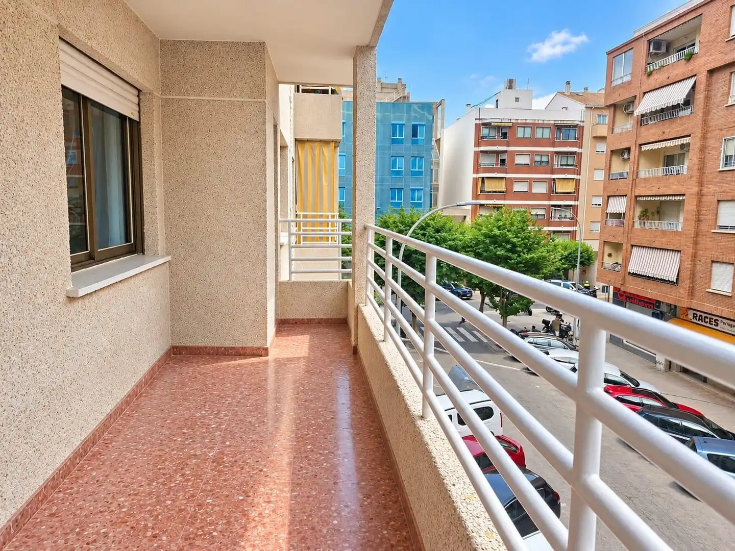 Balcony of Flat for sale in Germaníes - Juzgados