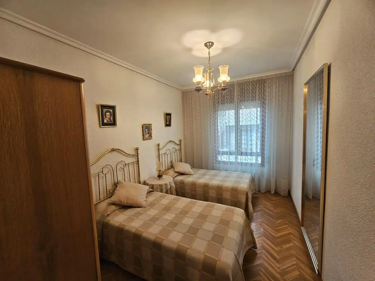 Bedroom of Flat for sale in Arróniz  with Heating, Terrace and Furnished
