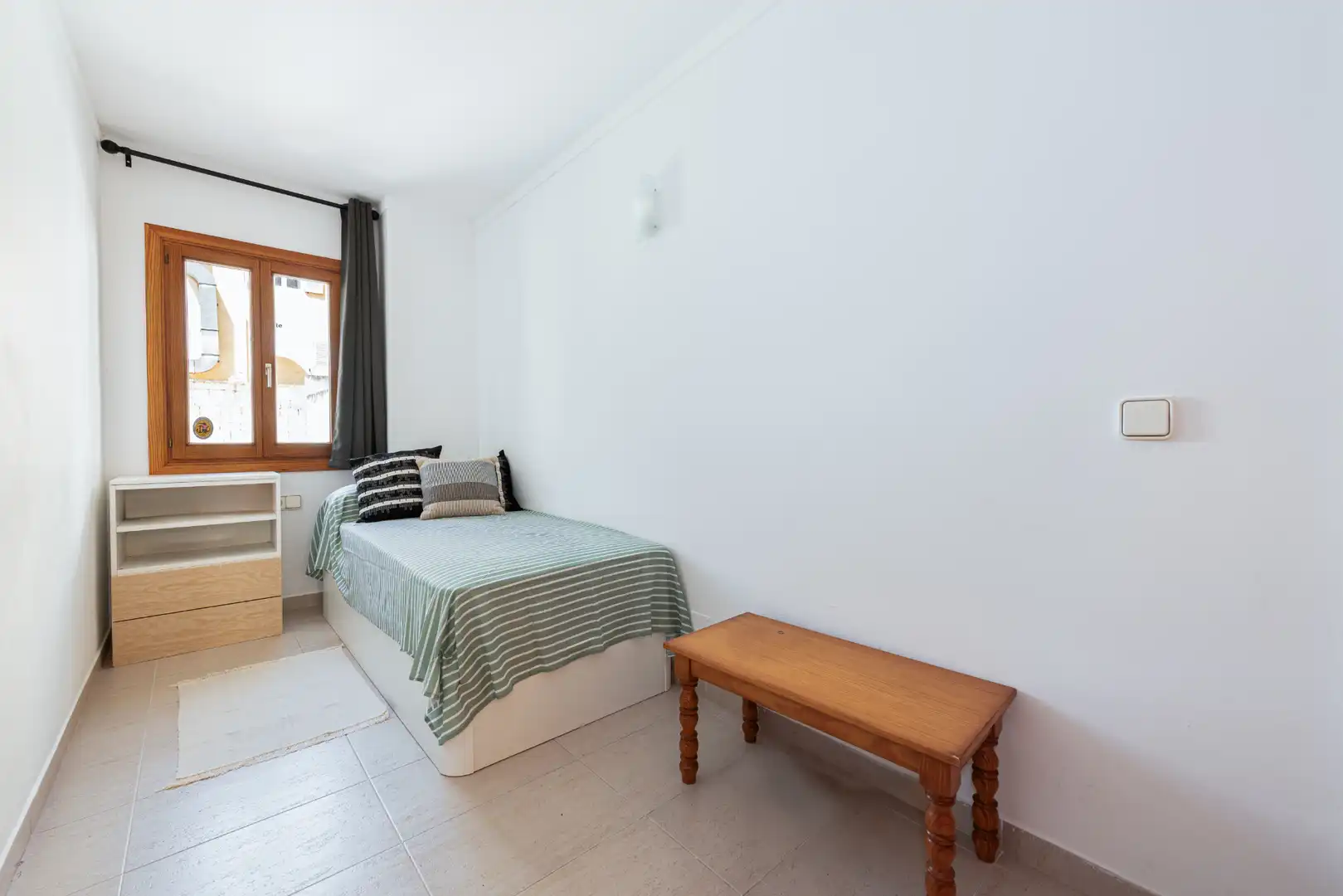 Bedroom of Flat for sale in Pollença  with Air Conditioner