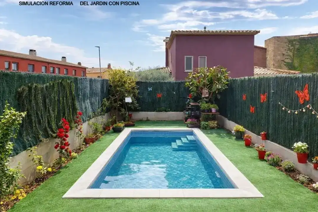 Adossat amb jardí en venda a Vall-llobrega, imagen 2
